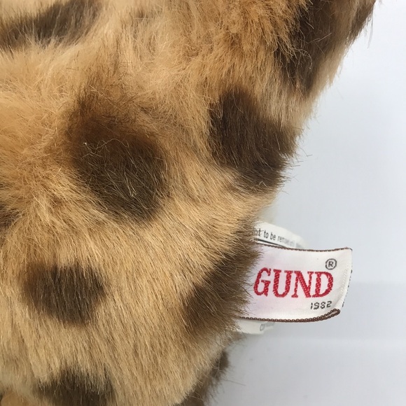 Gund Plush Vintage 1982 Tamba Spotted Leopard Plush - Picture 6 of 9
